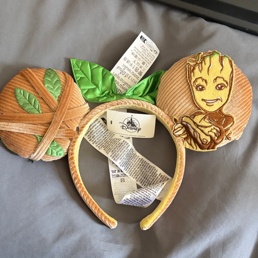 Disney Baby Groot Corduroy Ear Headband